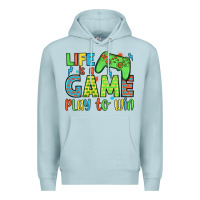 Blue Mist life is a game play to win Premium Hoodie - JahusDesignShop