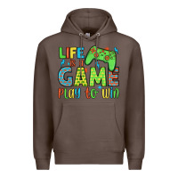 Coffee life is a game play to win Premium Hoodie - JahusDesignShop