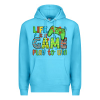 Ocean Blue life is a game play to win Premium Hoodie - JahusDesignShop