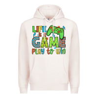 Pale Pink life is a game play to win Premium Hoodie - JahusDesignShop