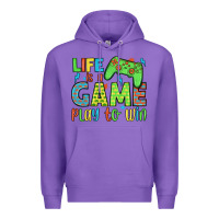 Purple life is a game play to win Premium Hoodie - JahusDesignShop