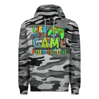 Slate Camo life is a game play to win Premium Hoodie - JahusDesignShop