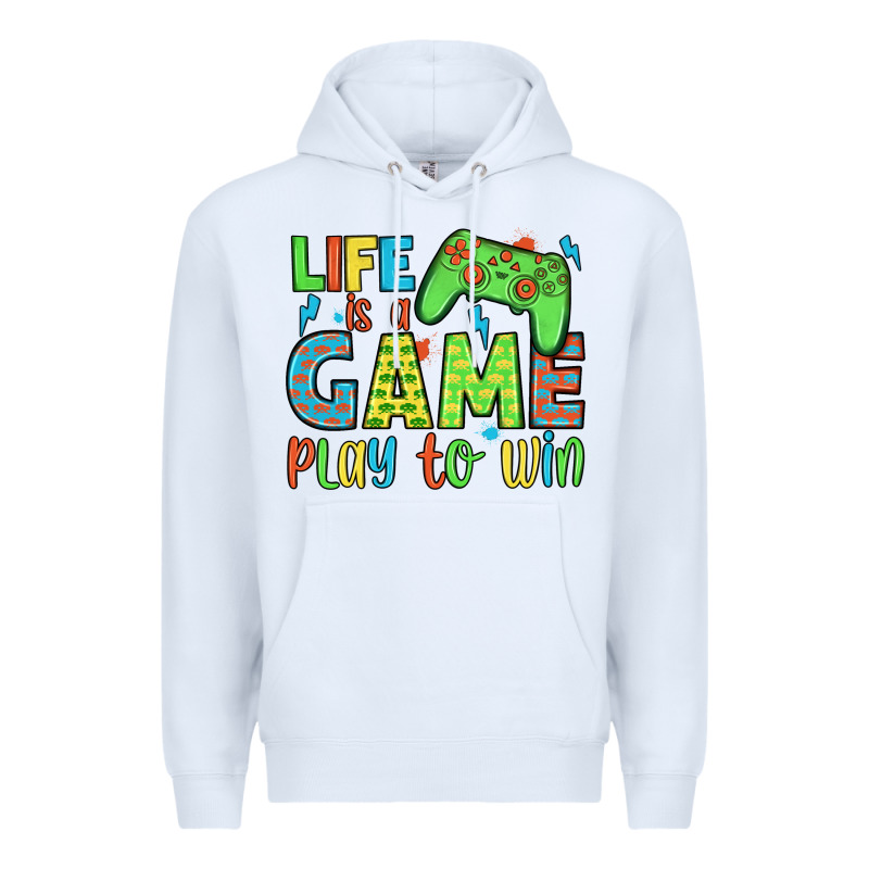 Life Is A Game Play To Win Premium Hoodie by JahusDesignShop | Teevron