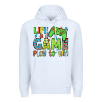 White life is a game play to win Premium Hoodie - JahusDesignShop