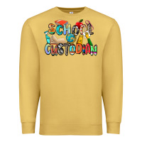 Antique Gold school custodian Premium Sweatshirt - Zillion Design Studio