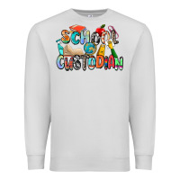 Dove Grey school custodian Premium Sweatshirt - Zillion Design Studio