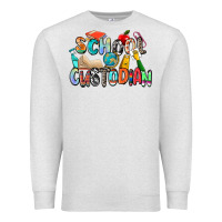 Oatmeal Heather school custodian Premium Sweatshirt - Zillion Design Studio