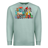 Seafoam school custodian Premium Sweatshirt - Zillion Design Studio