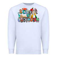 White school custodian Premium Sweatshirt - Zillion Design Studio