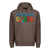 Coffee professional gamer Premium Hoodie - JahusDesignShop
