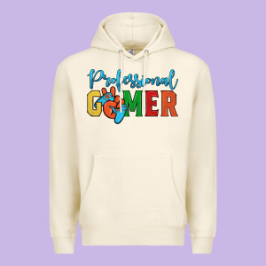 Professional Gamer Premium Hoodie Designed By Jahusdesignshop