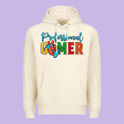 Professional Gamer Premium Hoodie Designed By Jahusdesignshop