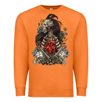 Carrot floral skeleton Premium Sweatshirt - RanaPortraitStore
