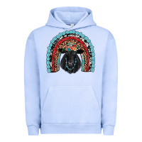 Pigment Grape Ice black angus  rainbow Urban Hoodie - JahusDesignShop