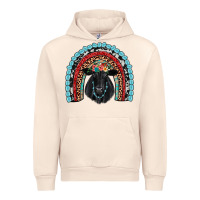 Sandshell black angus  rainbow Urban Hoodie - JahusDesignShop