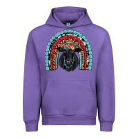 Tulip black angus  rainbow Urban Hoodie - JahusDesignShop