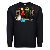 Black math teacher Premium Sweatshirt - Zillion Design Studio