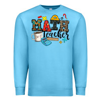 Ocean Blue math teacher Premium Sweatshirt - Zillion Design Studio