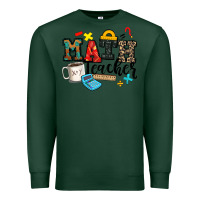 Sports Green math teacher Premium Sweatshirt - Zillion Design Studio