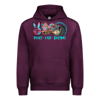 Mauve Wine peace love racing Urban Hoodie - AdoDesignShop