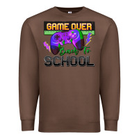 Chestnut game over back to school Premium Sweatshirt - Zillion Design Studio