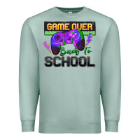 Seafoam game over back to school Premium Sweatshirt - Zillion Design Studio