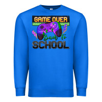 True Royal game over back to school Premium Sweatshirt - Zillion Design Studio