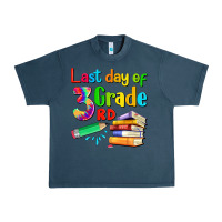 Midnight Navy last day of third grade Urban Heavy Tee - Artiststas