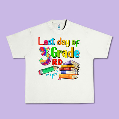 Last Day Of Third Grade Urban Heavy Tee Designed By Artiststas