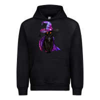Black black witch cat Urban Hoodie - BundleAndBundleShop