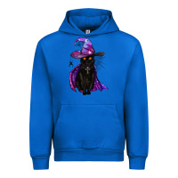 Cobalt black witch cat Urban Hoodie - BundleAndBundleShop