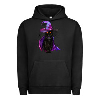 Pigment Black black witch cat Urban Hoodie - BundleAndBundleShop