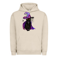 Pigment French Oak black witch cat Urban Hoodie - BundleAndBundleShop