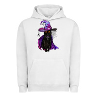 Pigment Lunar Rock black witch cat Urban Hoodie - BundleAndBundleShop