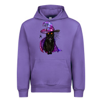 Tulip black witch cat Urban Hoodie - BundleAndBundleShop