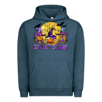 Pigment Midnight Navy spooky squad Urban Hoodie - BundleAndBundleShop