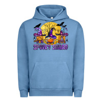 Pigment Pebble Blue spooky squad Urban Hoodie - BundleAndBundleShop