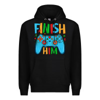 Black finish him Premium Hoodie - JahusDesignShop