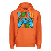 Carrot finish him Premium Hoodie - JahusDesignShop