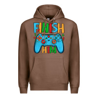 Chestnut finish him Premium Hoodie - JahusDesignShop