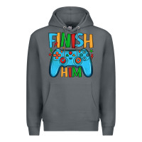 Rock finish him Premium Hoodie - JahusDesignShop