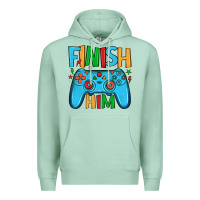Seafoam finish him Premium Hoodie - JahusDesignShop