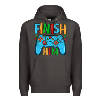 Smoke finish him Premium Hoodie - JahusDesignShop