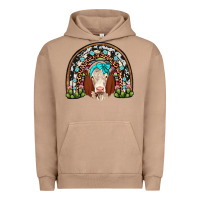 Pigment Burro hereford rainbow Urban Hoodie - JahusDesignShop