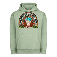 Pigment Oil Green hereford rainbow Urban Hoodie - JahusDesignShop