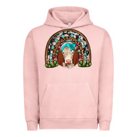 Pigment Salmon hereford rainbow Urban Hoodie - JahusDesignShop