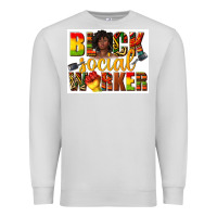 Dove Grey black social worker Premium Sweatshirt - texasbilliewilder