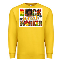Lemon black social worker Premium Sweatshirt - texasbilliewilder