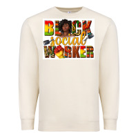 Sandshell black social worker Premium Sweatshirt - texasbilliewilder