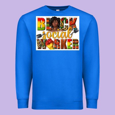 Premium Sweatshirt black social worker